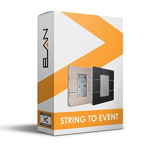 string to event