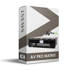 AV Pro Edge Matrix Pack for Savant