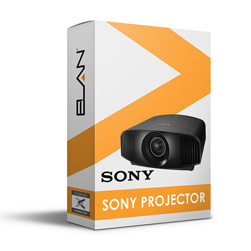 Sony projector driver for Elan