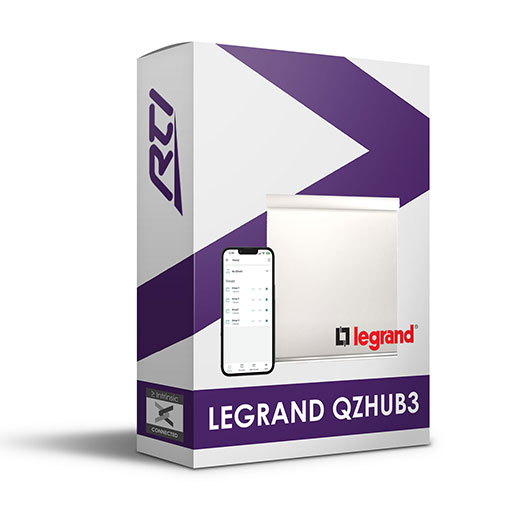 Legrand shading systems Qzhub3 driver for RTI